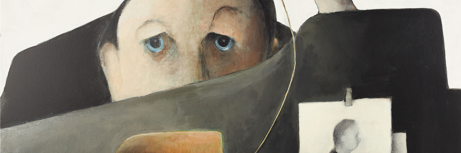 Maleri: Kanonfotografen af Albert Bertelsen