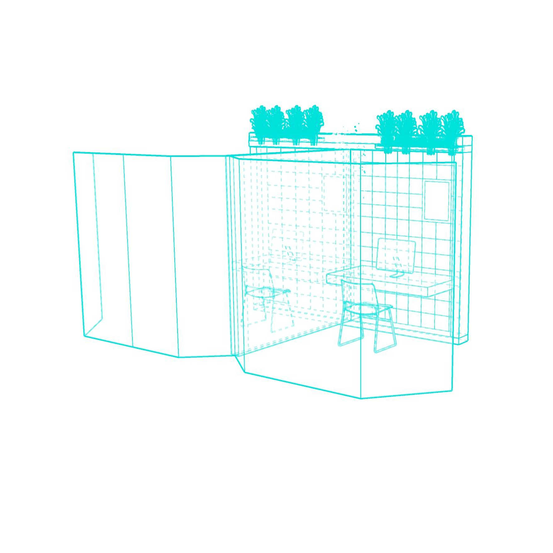 Liva Kirkegaard Blendstrup: Ingen titel, arkitektur visualisering, HF + VUC FYN