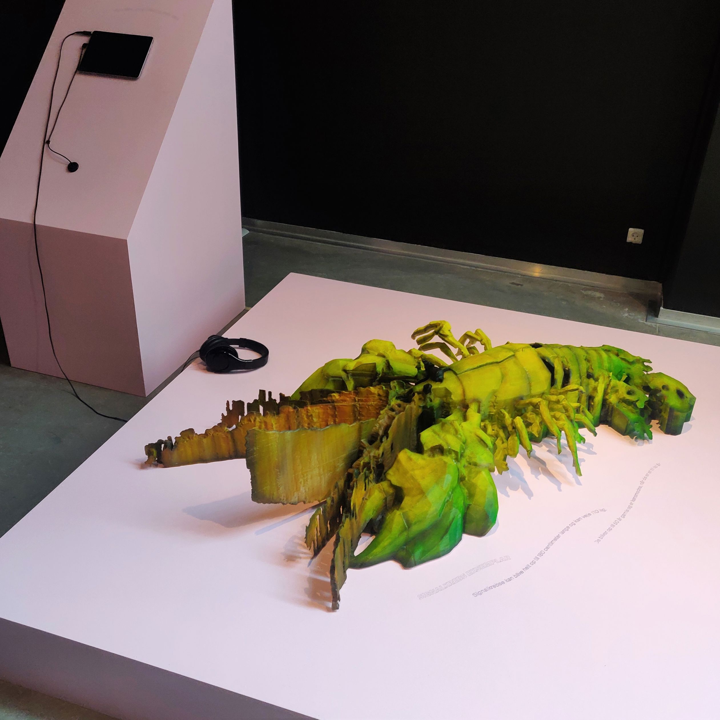 Kristoffer Ørum (f. 1975). Foto fra udstillingen.