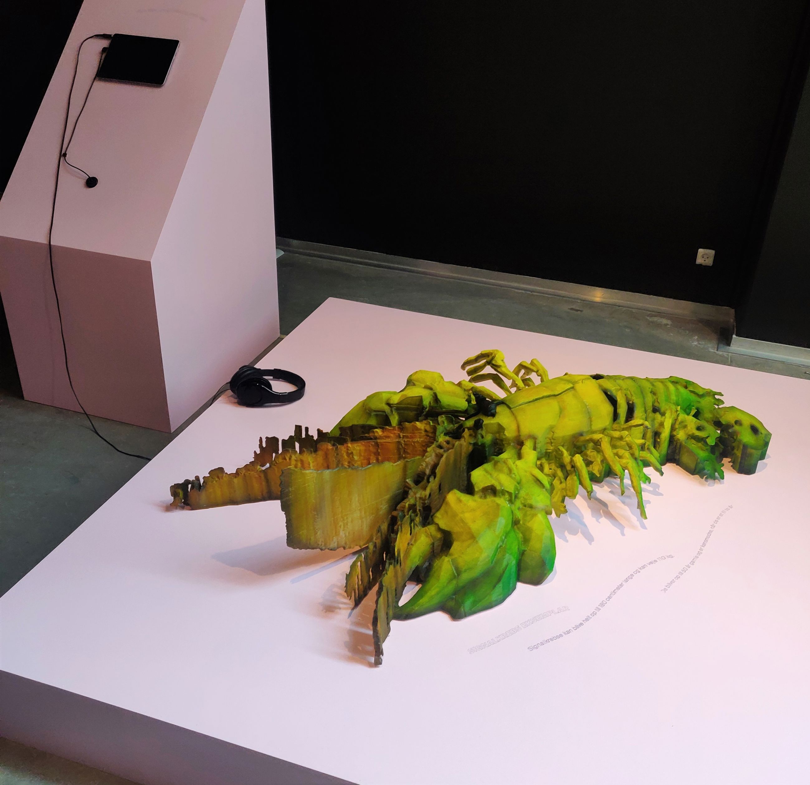 Kristoffer Ørum (f. 1975). Foto fra udstillingen.