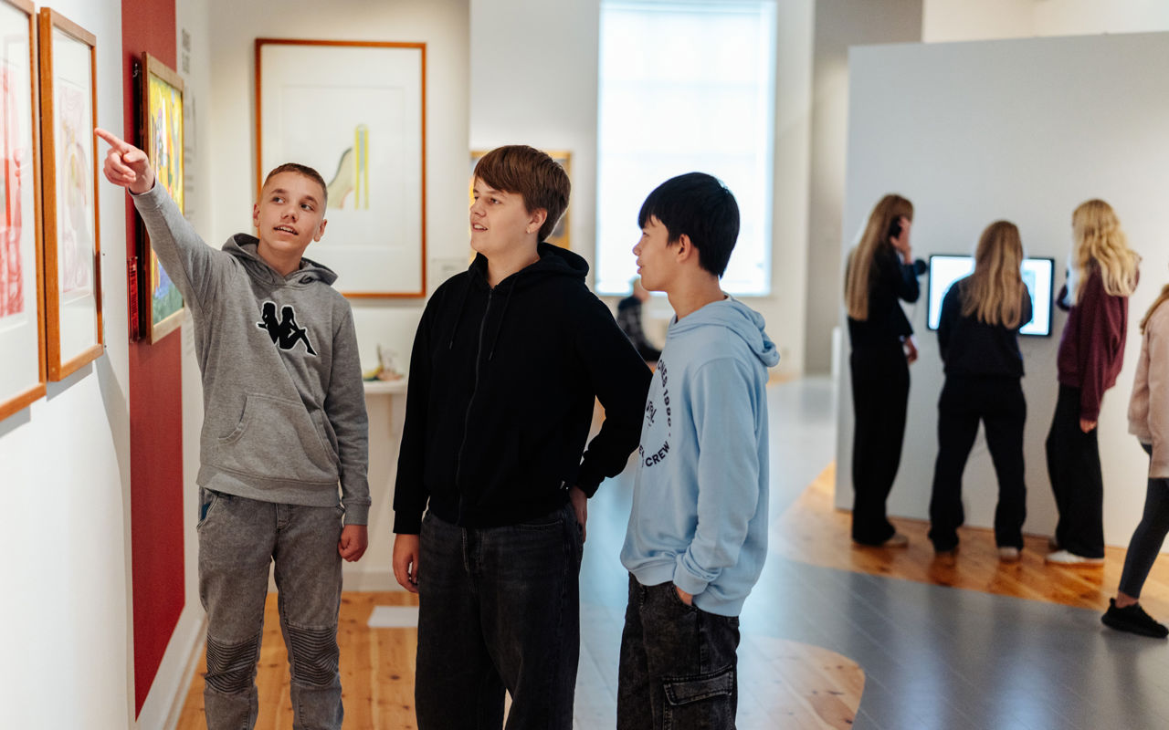 Skoleforløb på Vejle Kunstmuseum