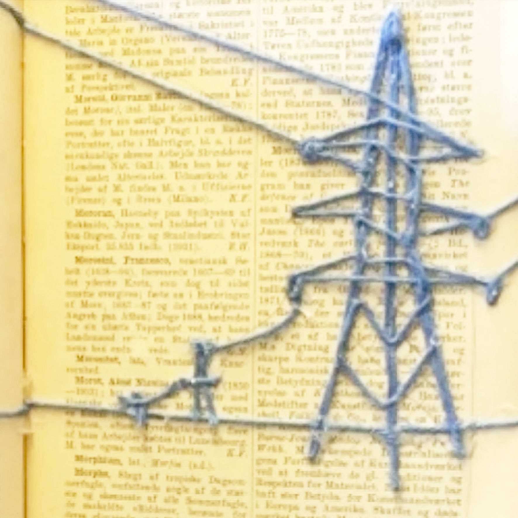 Thea Greve Engsig, Robert Morris, finansmand, mixed media, Risskov Gymnasium