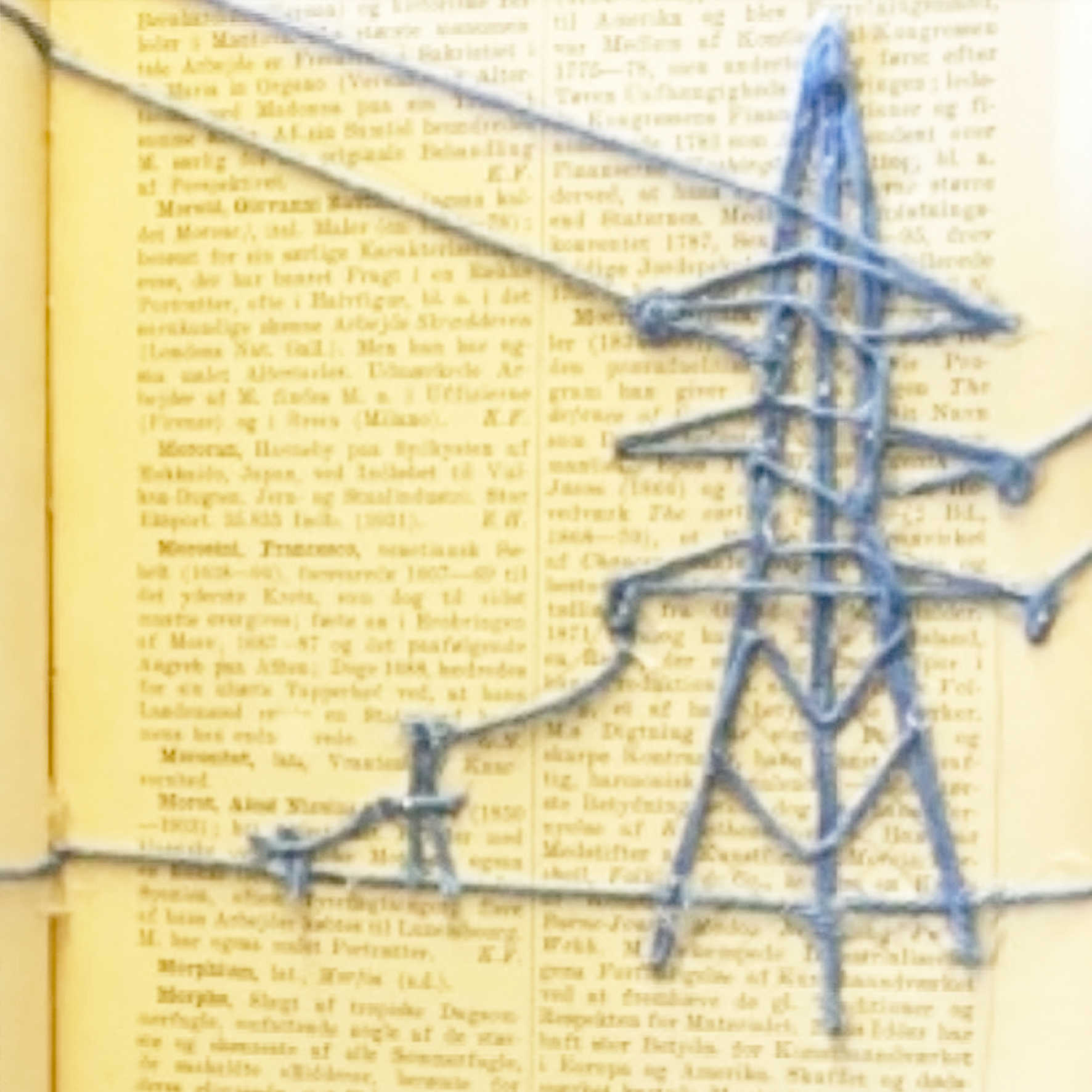 Thea Greve Engsig, Robert Morris, finansmand, mixed media, Risskov Gymnasium