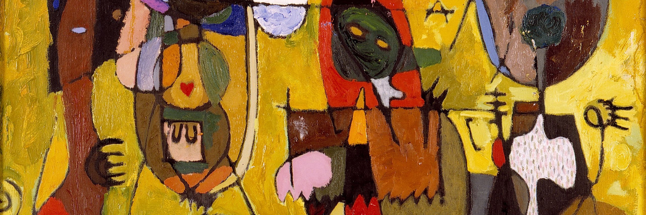 Abstrakt kunstværk.