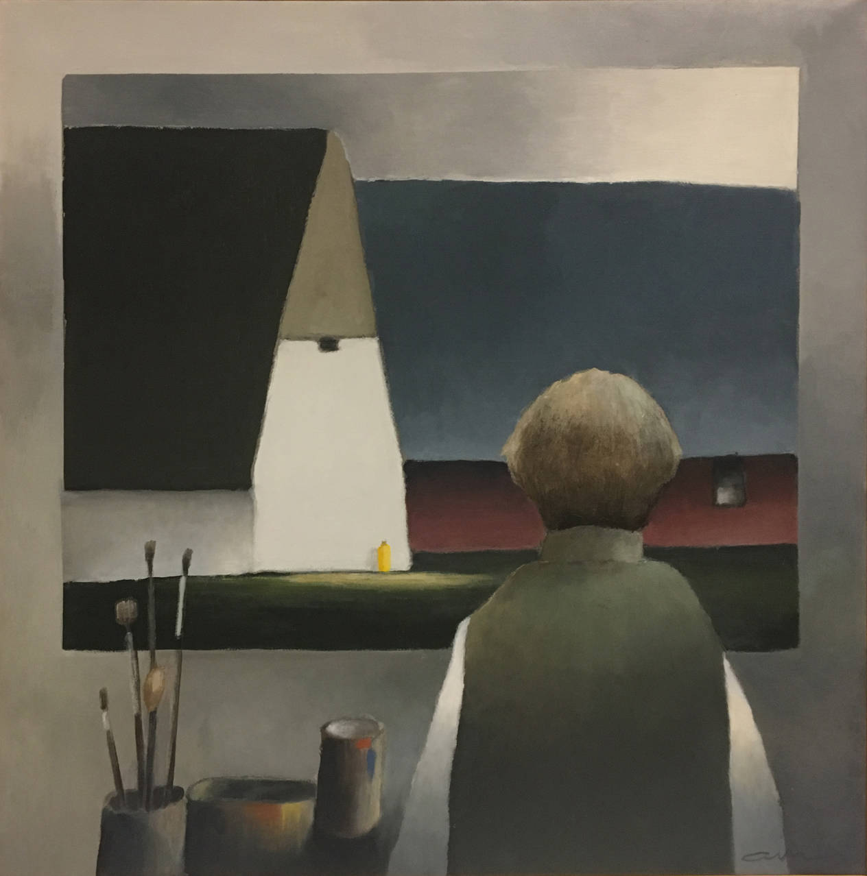 Maleri af Albert Bertelsen