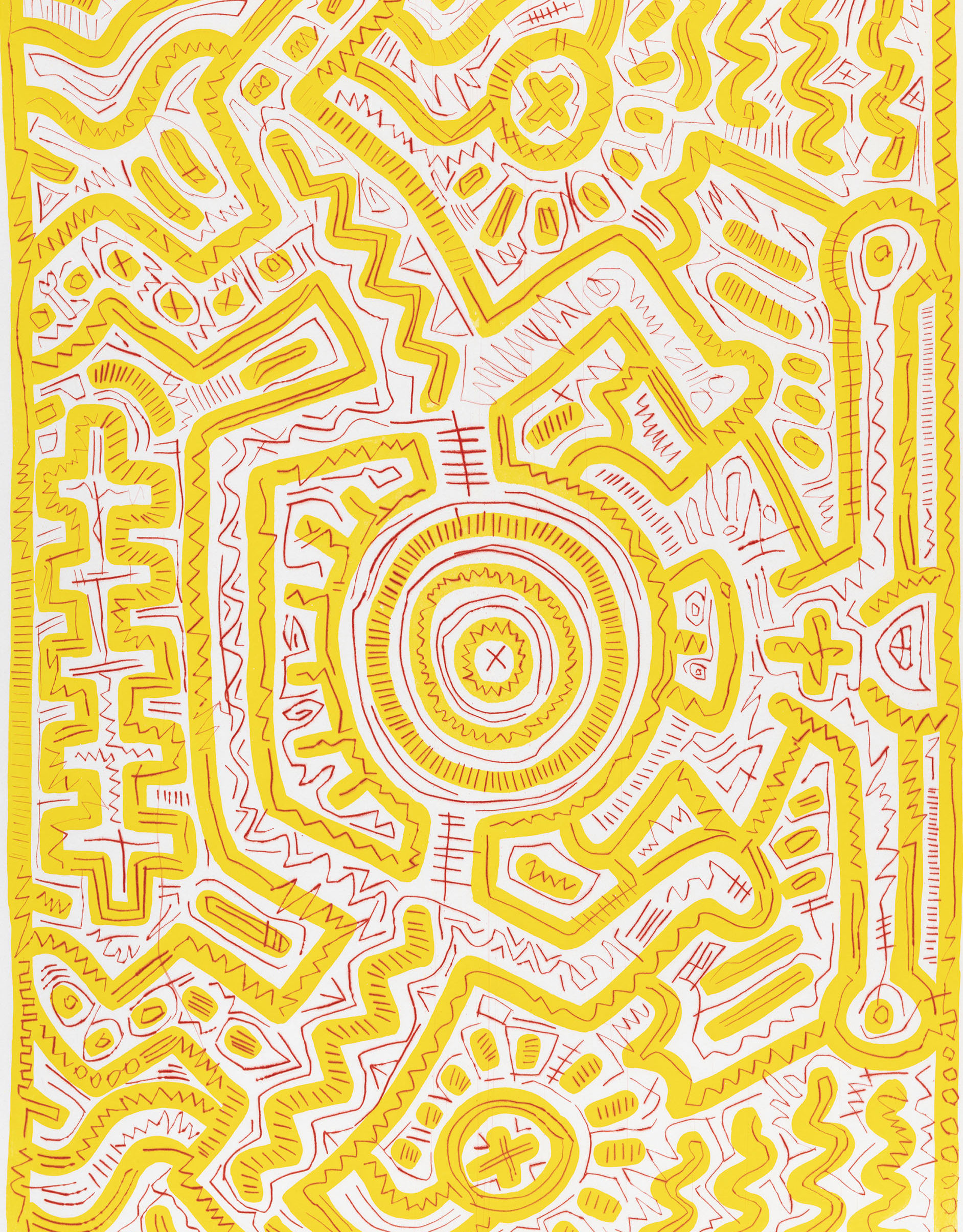 Værk af Keith Haring