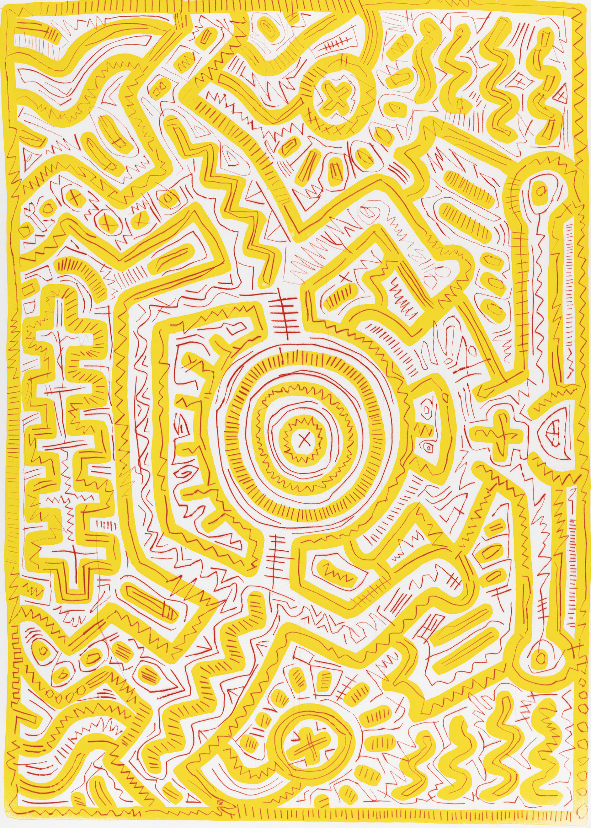 Værk af Keith Haring